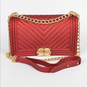 Jelly Quilted Shoulder Bag